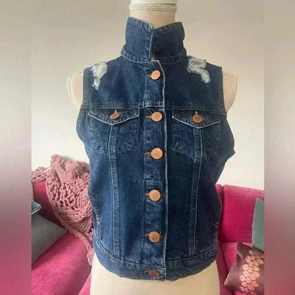 Denim Vest - Picture 12 of 16